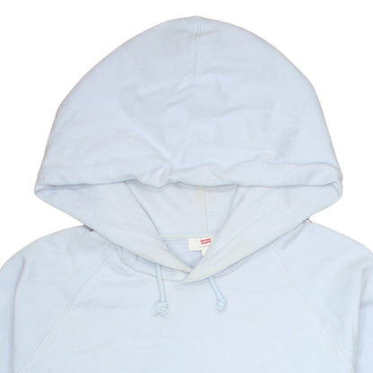 Mens UK Size L Levi's Blue Pullover Hoodie