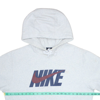 Mens UK Size M Nike Grey Pullover Hoodie