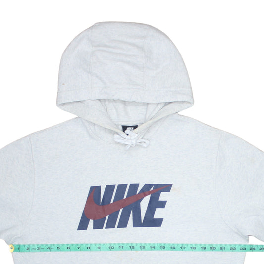 Mens UK Size M Nike Grey Pullover Hoodie