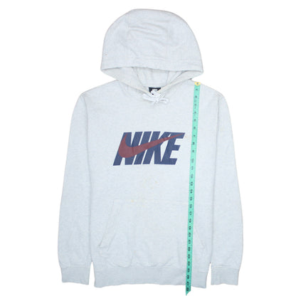 Mens UK Size M Nike Grey Pullover Hoodie