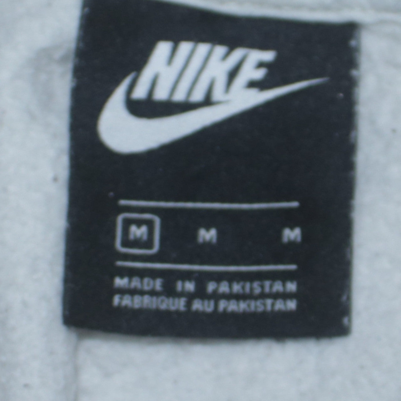 Mens UK Size M Nike Grey Pullover Hoodie