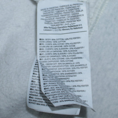 Mens UK Size M Nike Grey Pullover Hoodie