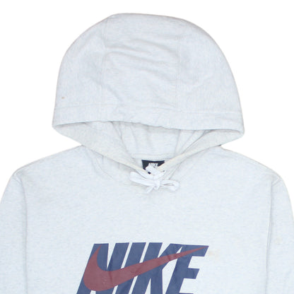 Mens UK Size M Nike Grey Pullover Hoodie