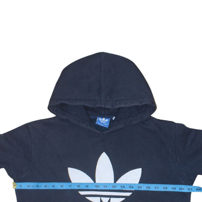 Mens UK Size S adidas Blue Pullover Hoodie