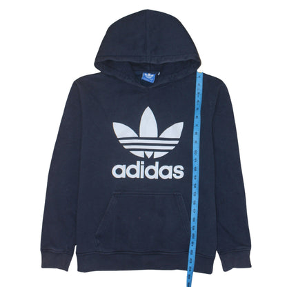 Mens UK Size S adidas Blue Pullover Hoodie