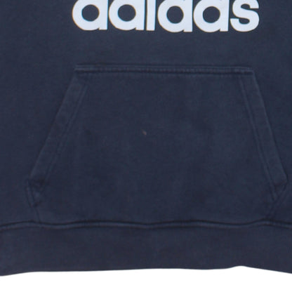 Mens UK Size S adidas Blue Pullover Hoodie