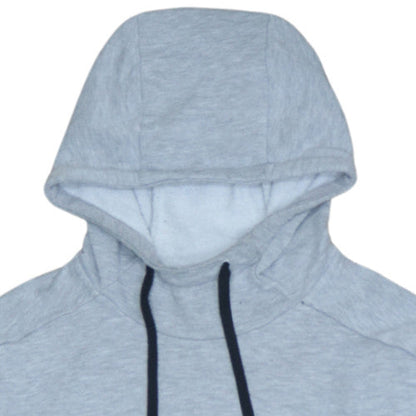 Mens UK Size L Nike Grey Pullover Hoodie