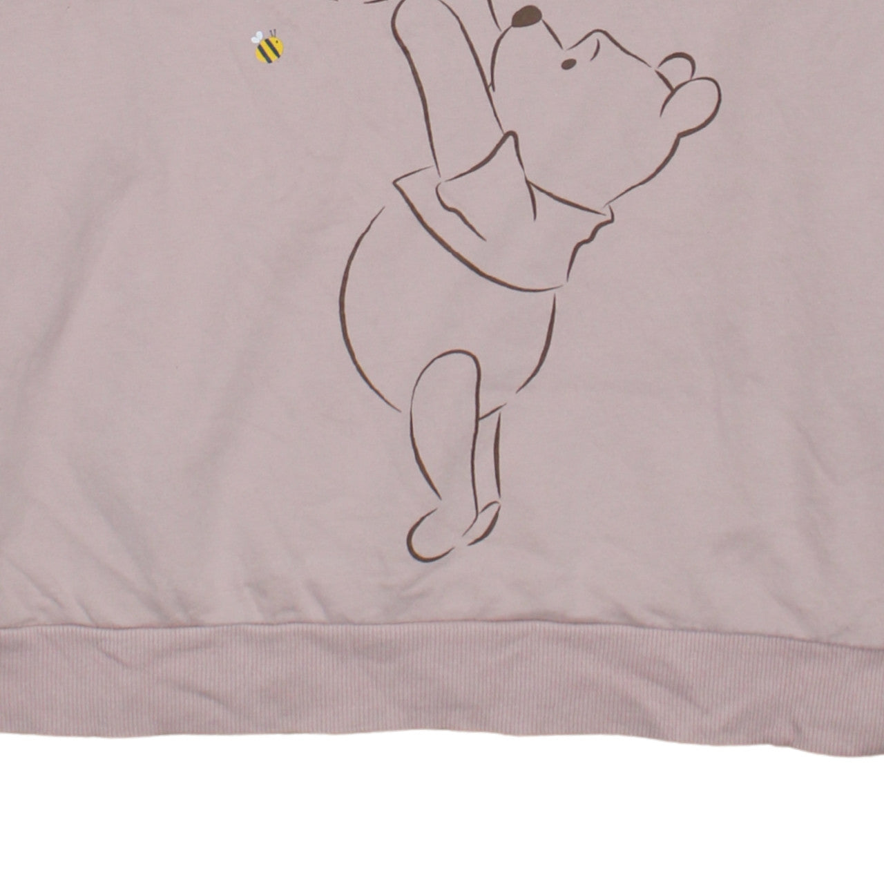 Womens UK Size L Disney Pink Pullover Sweatshirt