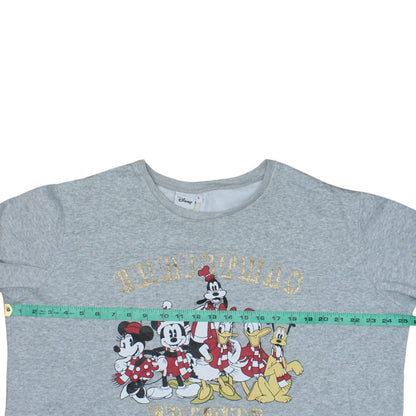 Womens UK Size XL Disney Grey Pullover Sweatshirt