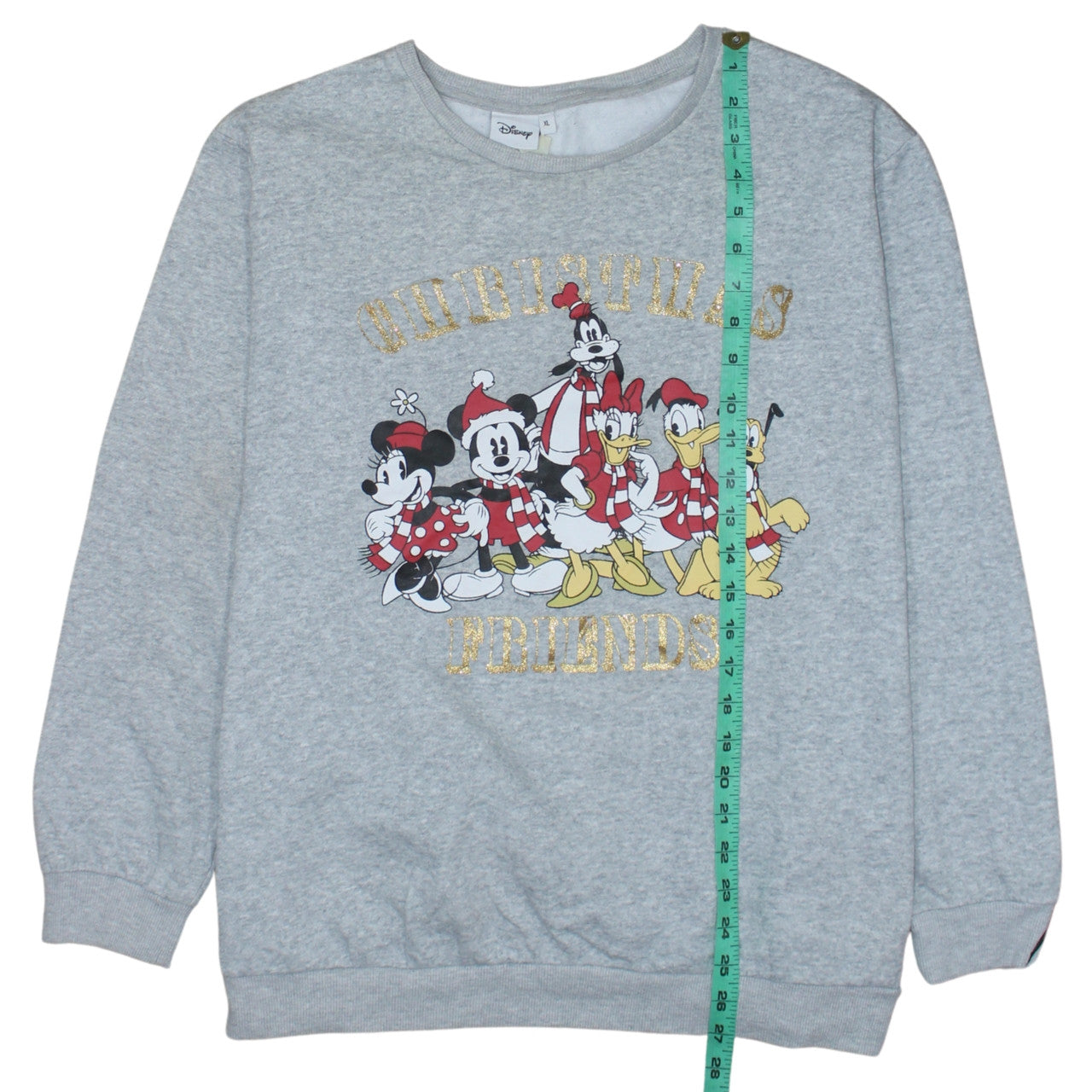 Womens UK Size XL Disney Grey Pullover Sweatshirt