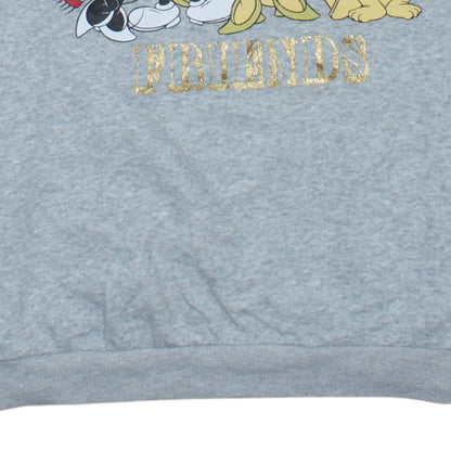 Womens UK Size XL Disney Grey Pullover Sweatshirt
