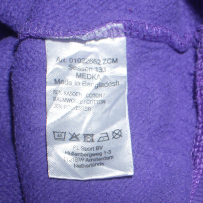 Mens UK Size L le coq sportif Purple Pullover Hoodie