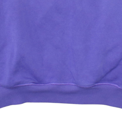 Mens UK Size L le coq sportif Purple Pullover Hoodie