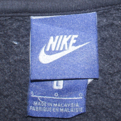 Mens UK Size L Nike Black Full Zip Hoodie