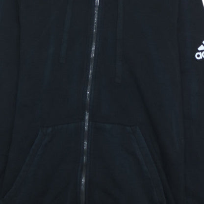 Womens UK Size L adidas Black Full Zip Hoodie