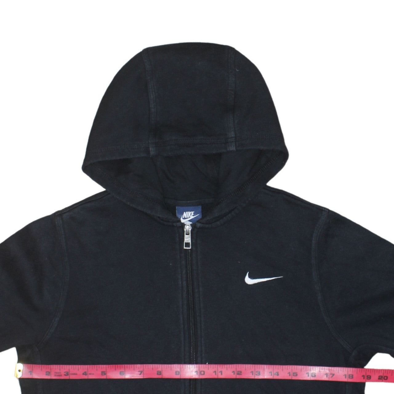 Boys UK Size 12-13 Years Nike Black Full Zip Hoodie