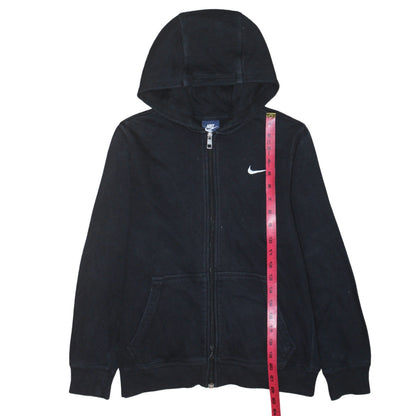 Boys UK Size 12-13 Years Nike Black Full Zip Hoodie