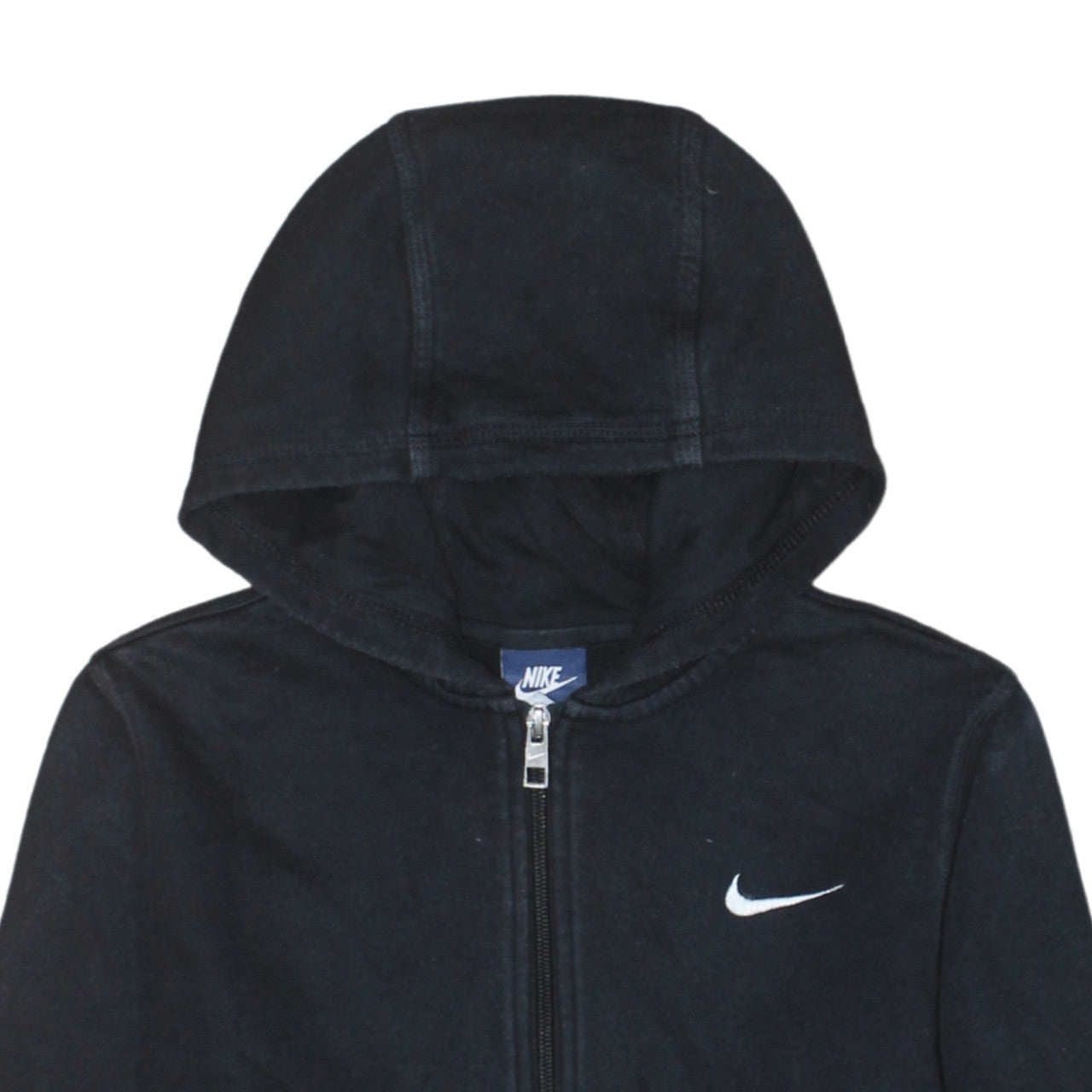 Boys UK Size 12-13 Years Nike Black Full Zip Hoodie