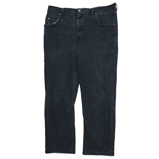 Lee Men's Black Brooklyn Straight Fit Jeans 38x30 Denim