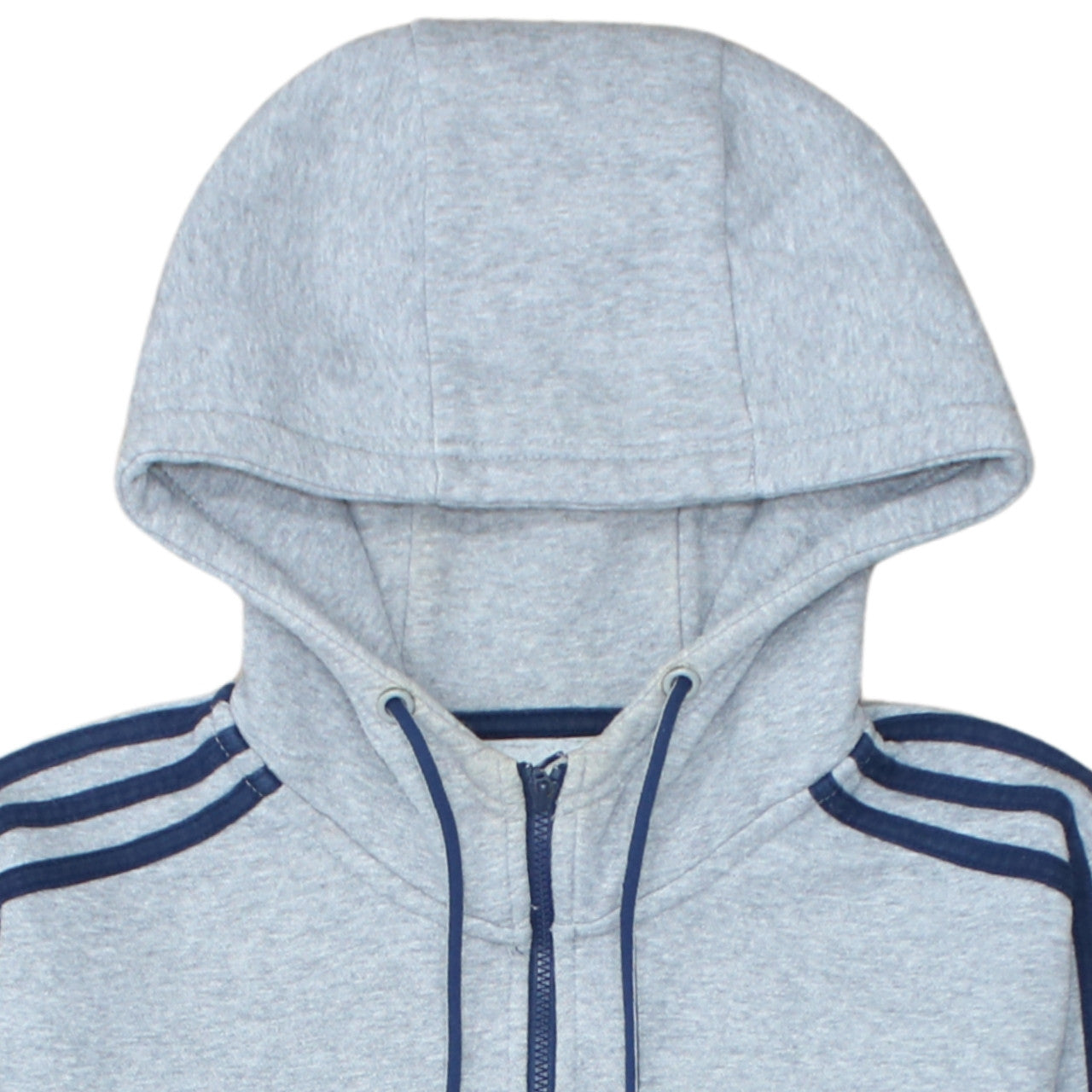 Mens UK Size S adidas Grey 1/2 Zip Hoodie