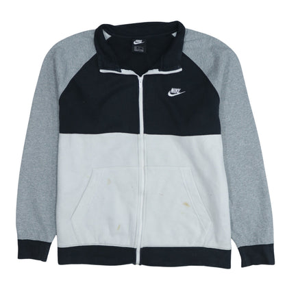 Mens UK Size XL Nike Grey Full Zip Sweatshirt