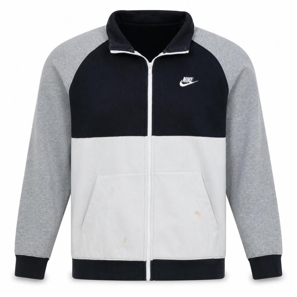 Mens UK Size XL Nike Grey Full Zip Sweatshirt