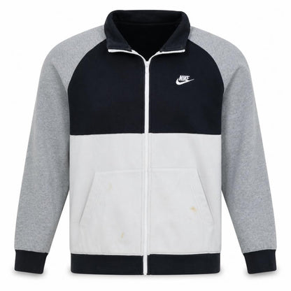 Mens UK Size XL Nike Grey Full Zip Sweatshirt
