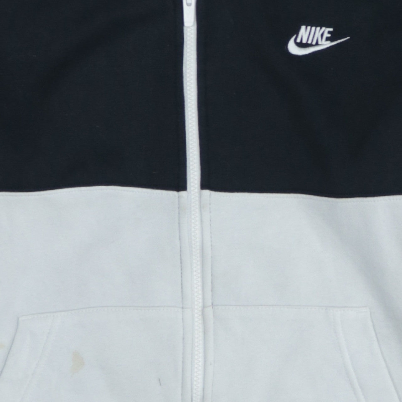Mens UK Size XL Nike Grey Full Zip Sweatshirt