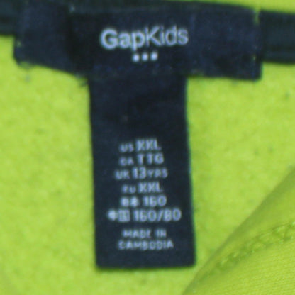 Boys UK Size 13 Years Gap Green Pullover Hoodie