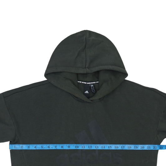 Womens UK Size M adidas Black Pullover Hoodie