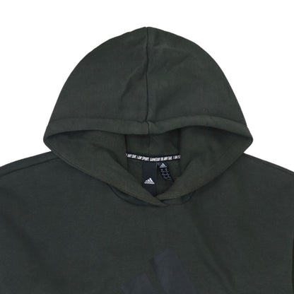 Womens UK Size M adidas Black Pullover Hoodie