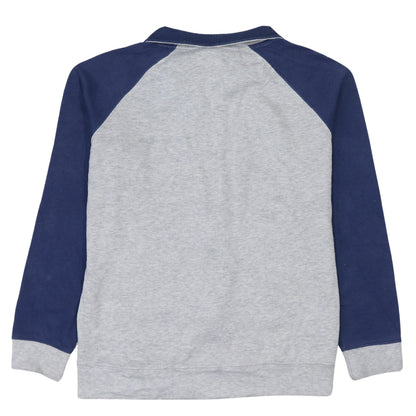 Womens UK Size M Kappa Grey Full Zip Sweatshirt