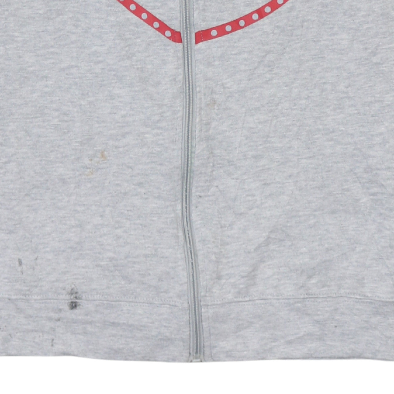 Womens UK Size M Kappa Grey Full Zip Sweatshirt