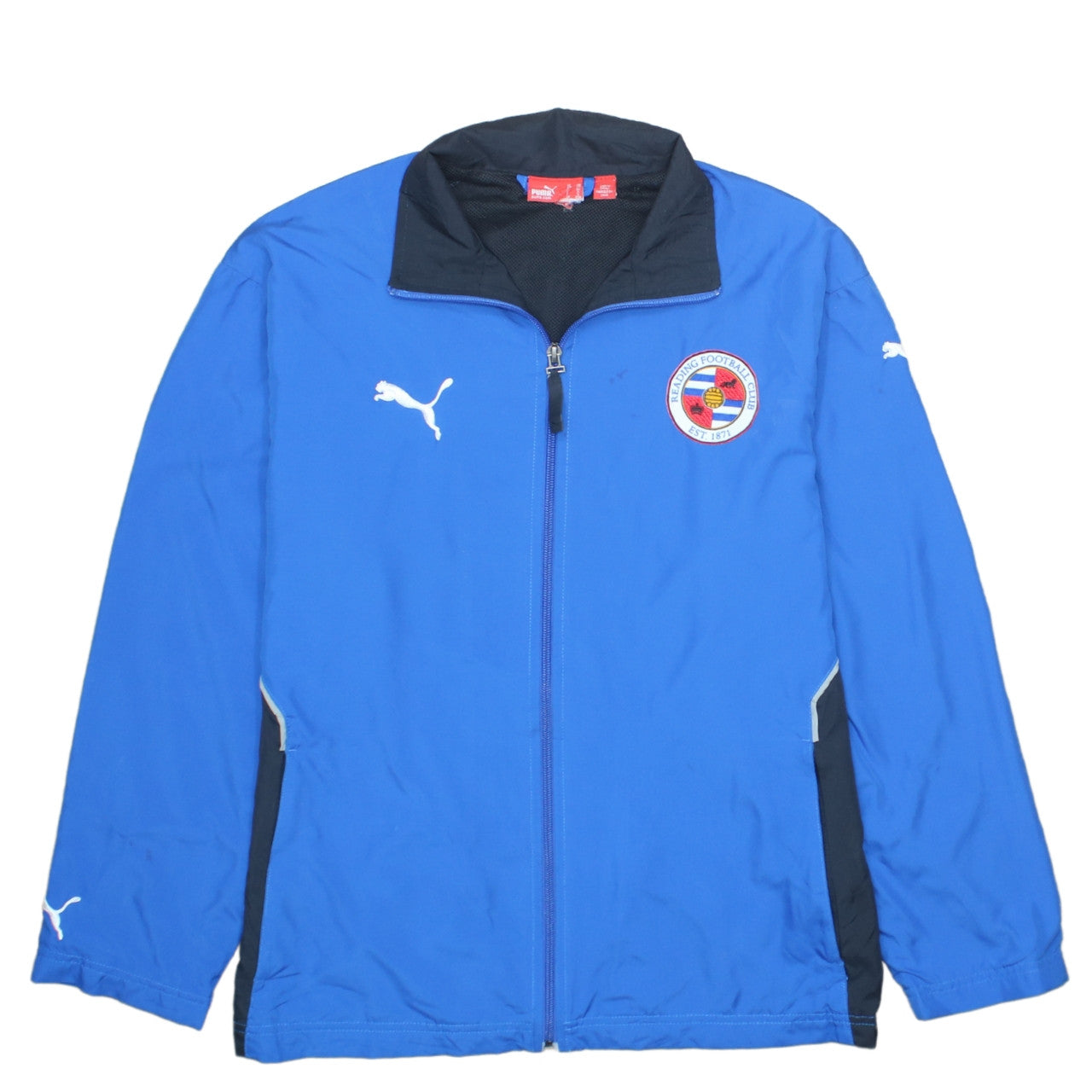 Boys UK Size 14 Years PUMA Blue Windbreaker Coat