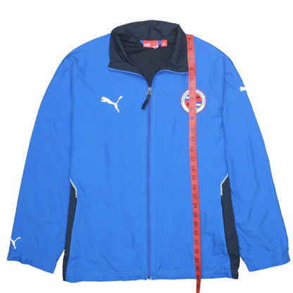 Boys UK Size 14 Years PUMA Blue Windbreaker Coat