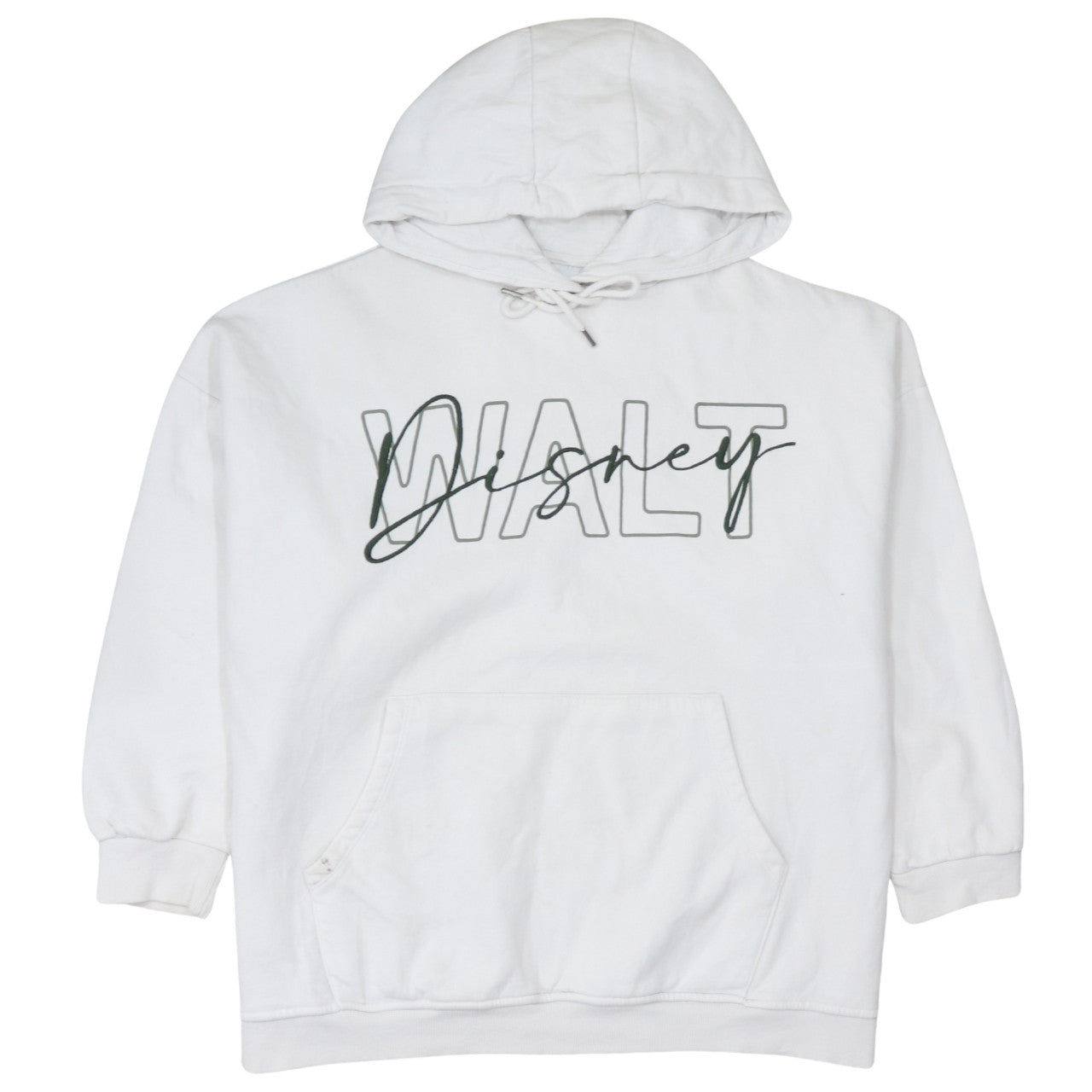 Womens UK Size XL Disney White Pullover Hoodie