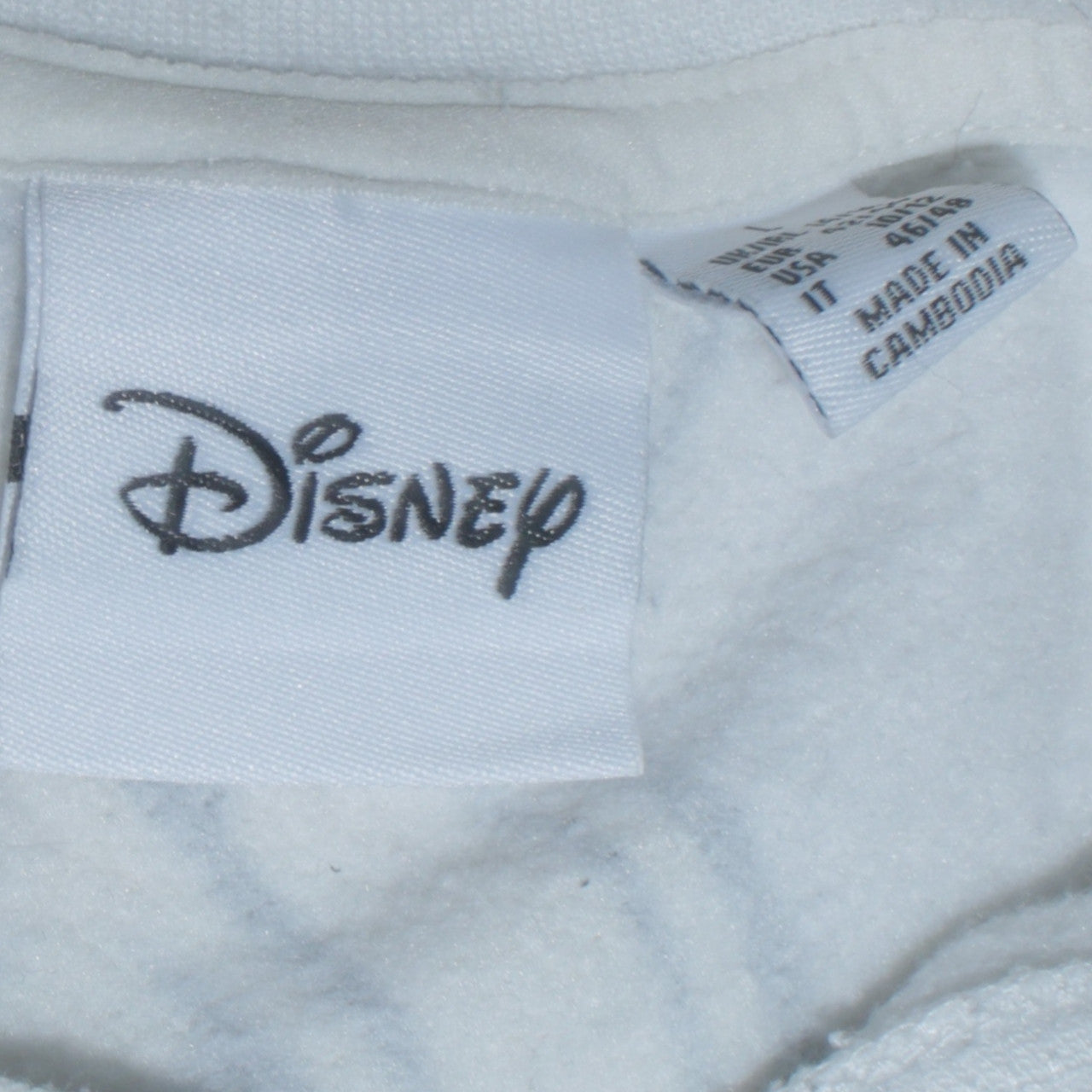 Womens UK Size L Disney White Pullover Sweatshirt