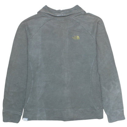 Womens UK Size M The North Face Grey Full Zip Hoodie