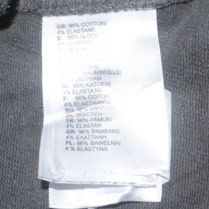 Womens UK Size M The North Face Grey Full Zip Hoodie