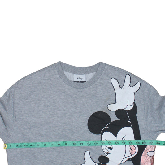 Womens UK Size S Disney Grey Pullover Sweatshirt