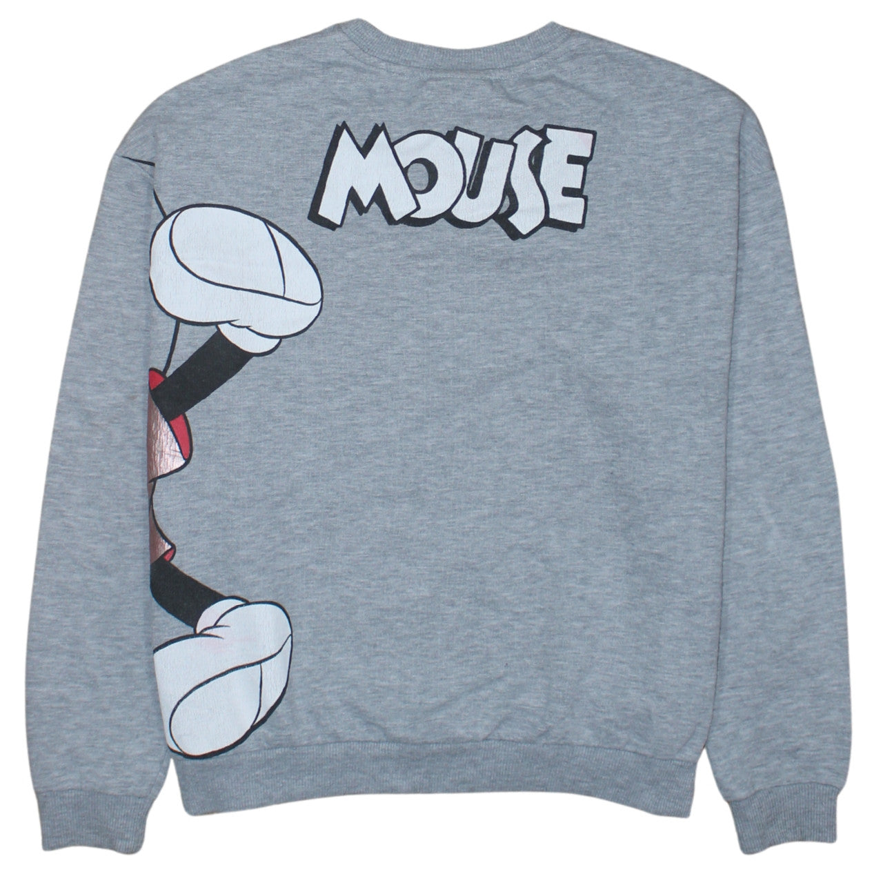 Womens UK Size S Disney Grey Pullover Sweatshirt