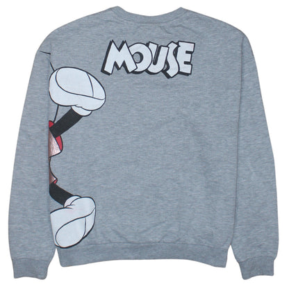 Womens UK Size S Disney Grey Pullover Sweatshirt