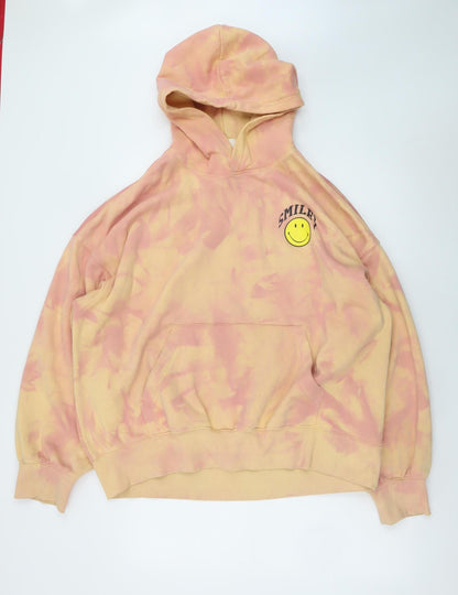 Womens UK Size L H&M Multicoloured Pullover Hoodie