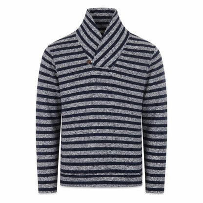 Gap Kids Navy Grey Striped Pullover Sweatshirt 10-11 Years