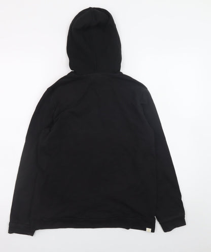 Boys UK Size 13-14 Years PUMA Black Pullover Hoodie