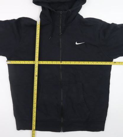 Mens UK Size L Nike Black Full Zip Hoodie