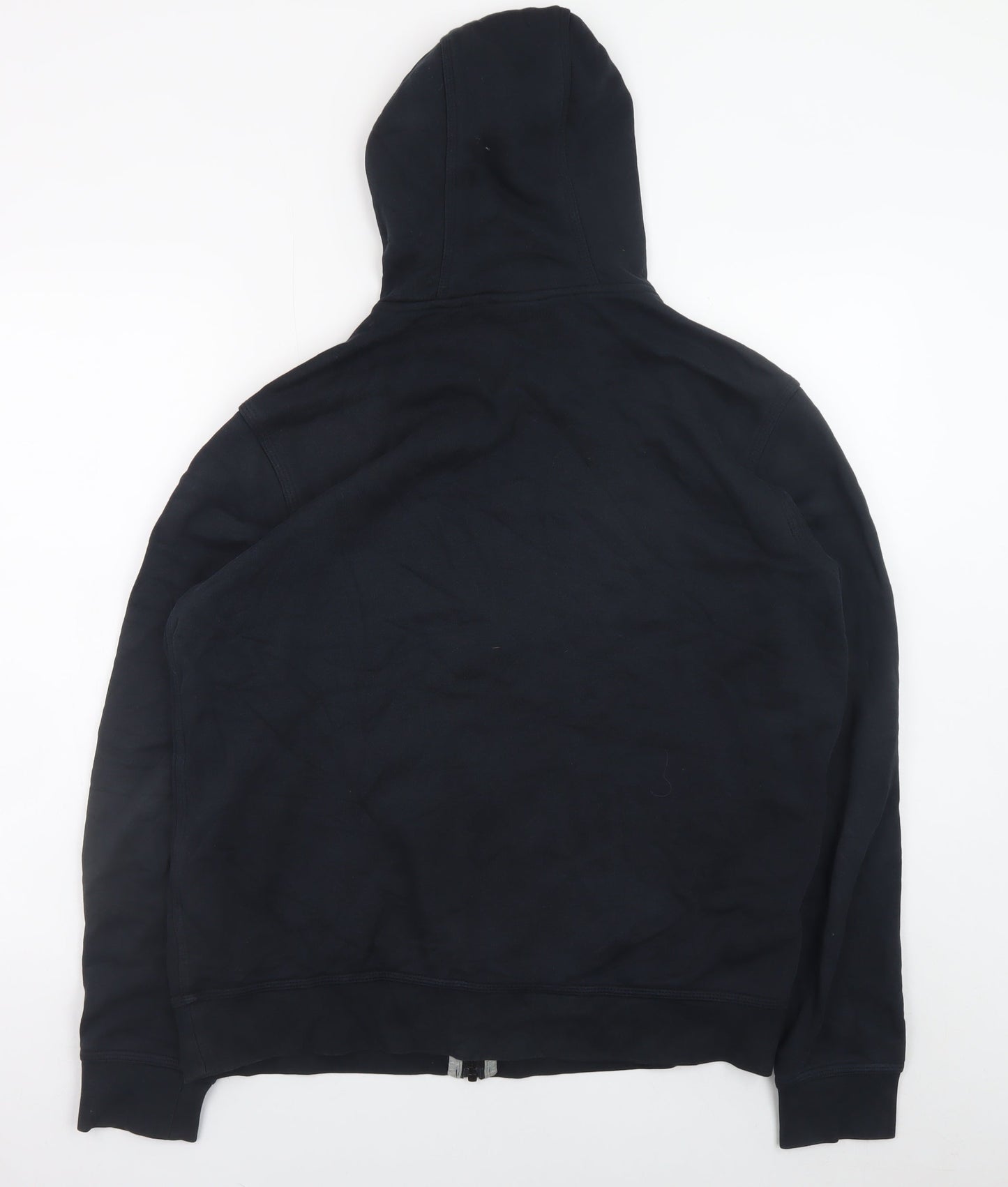 Mens UK Size L Nike Black Full Zip Hoodie