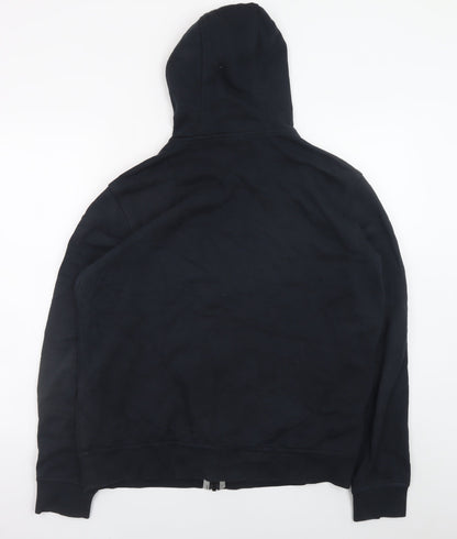 Mens UK Size L Nike Black Full Zip Hoodie