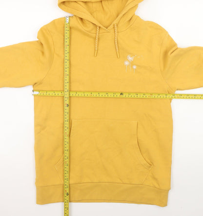 Womens UK Size 8 Mountain Warehouse Yellow Pullover Hoodie