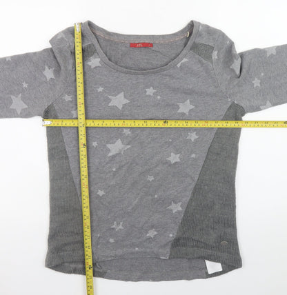Womens UK Size M EDC Grey Pullover Jumper
